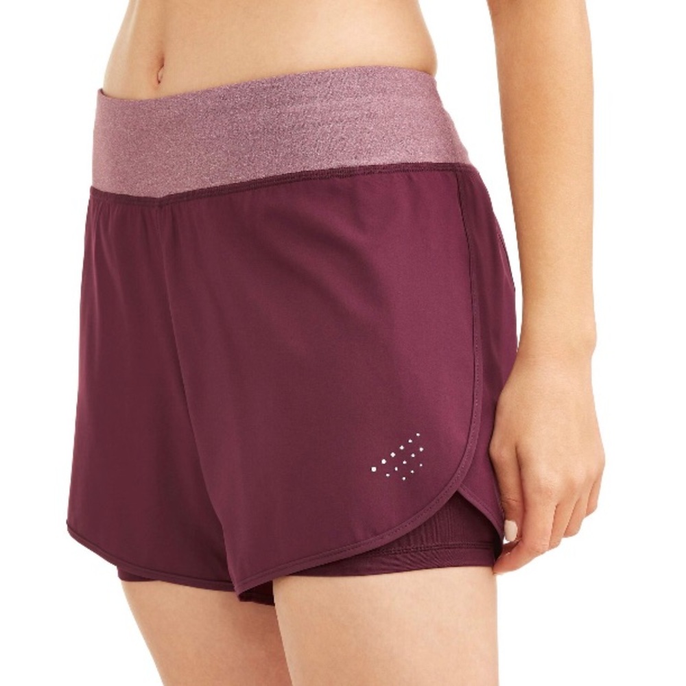 Avia 2fer Woven Running Shorts NWOT